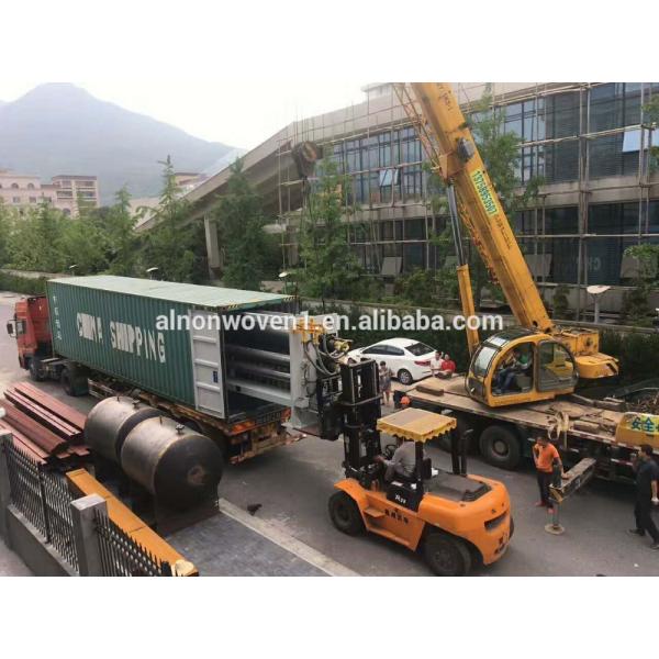 CE / ISO9001 Non Woven Fabric Making Machine For Geotextiles And Agriculture