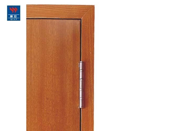 60 Mins interior Exterior Exit PVC Glass Double Fire Rated Wood Door