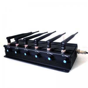 China Signal jammer | 15W High Power Adjustable 3G Mobile Phone VHF UHF Walkie-Talkie Jammer on sale
