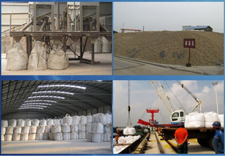 0.01% CaO Content Chamotte Refractory Calcined Bauxite for Temperature Applications