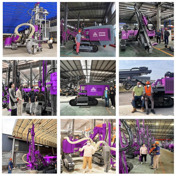 High Maneuverability Core Drilling Rig Horizontal Borehole Drilling Machine Tunnel Core Drilling Rig