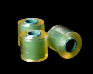 Wholesale PVC Blue Cling Film Wrapper 130mic Thickness Super Clear 50mm Width OD 65mm from china suppliers