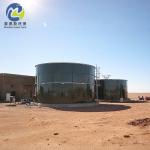 Corrosion Resistant Bolt Together Water Tanks Glass Fused Steel Tank Leak Proof
