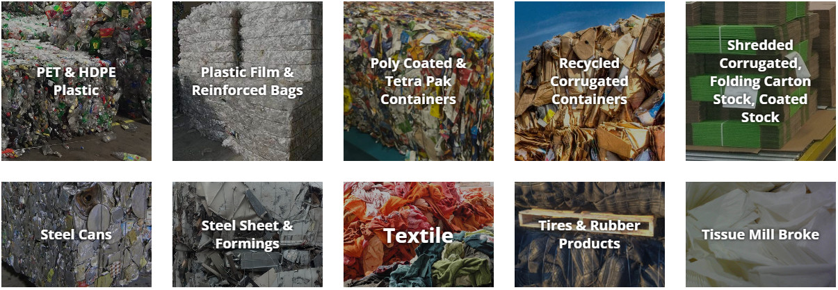 Waste PET Baler HDPE Recycling Baler Plastic Press Machine Plastic Film Bags Baler