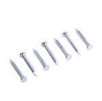 Magnetic 4 Inch 3 Inch Concrete Nails Hardnend Steel Galvanized