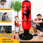 63 inch Standing Heavy Boxing Bag durable thickened material For Karate