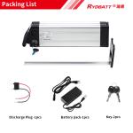 Silver Fish Electric Bicycle Battery Pack 48V 10.4Ah 500-1000 Times Life