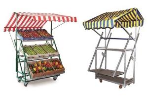 Wholesale 350kg Shelf Display Rack Warehouse Logistics Supermarket Picking Hand Push Cart from china suppliers