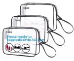 Hot 3pcs Clear Cosmetic Toiletry PVC Travel Wash Mak,Organizer Purse Necessary