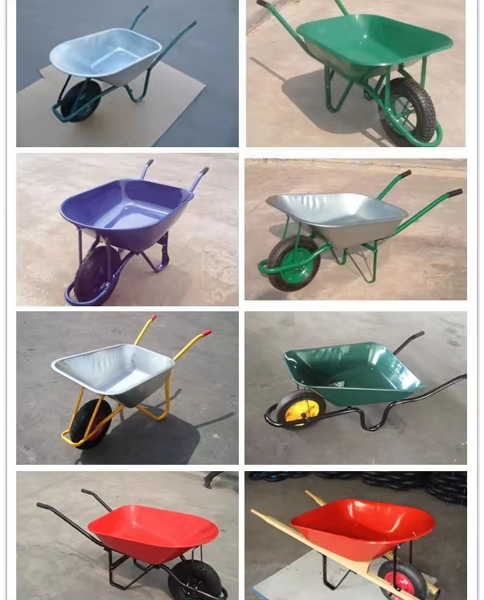 High Quality Utility Wheelbarrow Cart With Built For Home Garden Yard 150KG