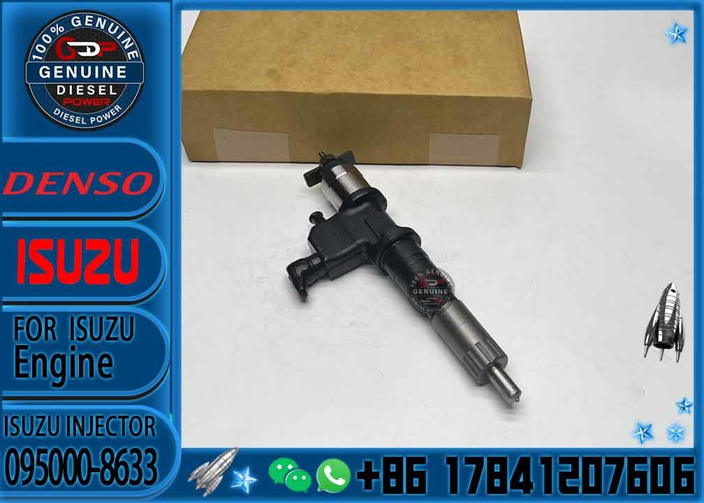 High Quality Diesel Injector Diesel Common Rail Injector 095000-8633 8-98139816-3 8981398163 Diesel Engine Parts 095000-
