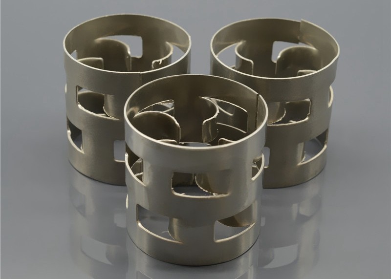3 Inch Stainless Steel Pall Rings 76 Mm Diameter And Wall Height