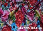 Wefting Knit Recycled Swimwear Fabric Super Stretch Fiber Screen Printing