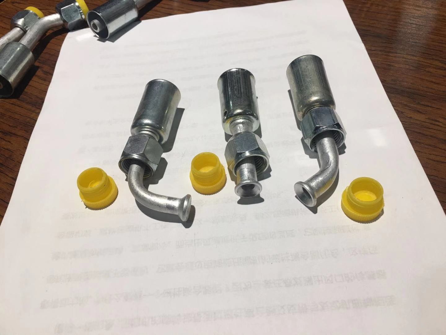 auto air conditioner pipe hose fitting joint valves quick connection R12 valve R134 valve R12 joint ac hose end fitting