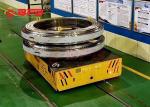 Rubber Wheels Battery Powered Carts Industrial , Self Driven Motorised Trolleys