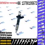 New Diesel Fuel Injector 295050-0830 For Toyota Dyna 1KD-FTV 23670-39395 23670