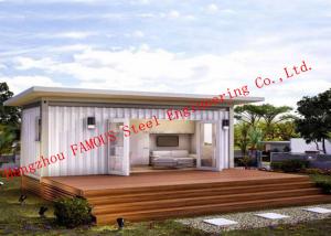 Wholesale Lightweight 40ft Prefab Container House For Living Accommodation With Painted Surface from china suppliers