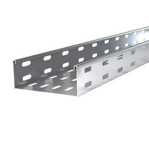 Wholesale Galvanized Cable Tray with Free Samples, Connectors/Brackets/Covers, and Solid &amp; Perforated Bottom from china suppliers