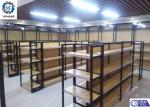 3-6 Layers Gondola Metal Retail Shelving Display Racks ISO9001