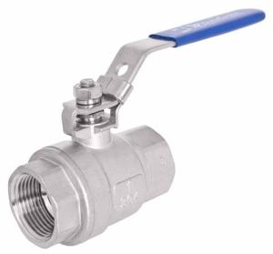 Wholesale 1/4&quot; - 4&quot; Stainless Steel 2PCS Threaded Ball Valve SS316 SS304 Ball Valves from china suppliers