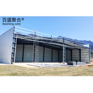 Wholesale Prebuilt Mobile Prefab Metal Airplane Hangar With C.Z Shape Steel Channel from china suppliers
