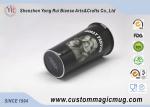 Color Changing Ceramic Double Walled Travel Mug Provied Customized Logo