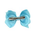 40pcs 3 Red Pink Green Ribbon Hair Bow With Clip Kids Girls