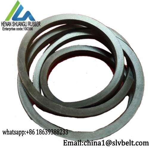 Mechanical Transmission Classical Wrapped V-belt for general drive Wear Resistance Trapezoid Type A Length 132''-142''