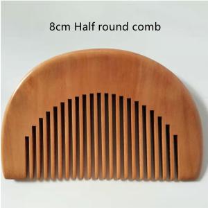 Wholesale Portable Beard Handmade Wooden Comb Mahogany Bimonthly Straight from china suppliers