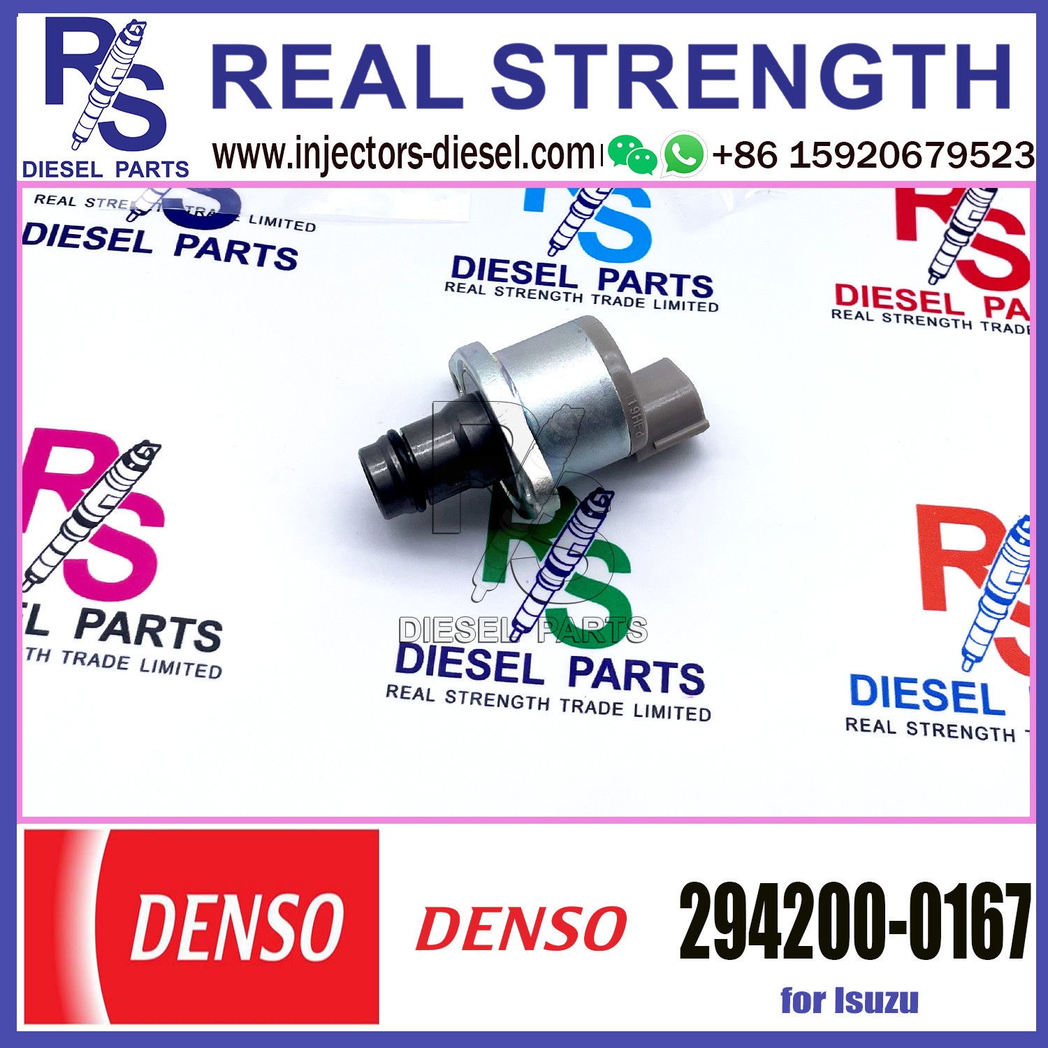 DENSO Suction Control Valve 294200-0167 Applicable to Isuzu