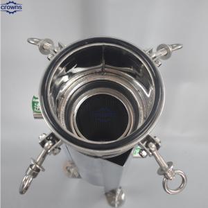 Wholesale High Flow Heat Resisting Stainless Steel Beer Filter Stainless Steel Bag Filter Housing from china suppliers