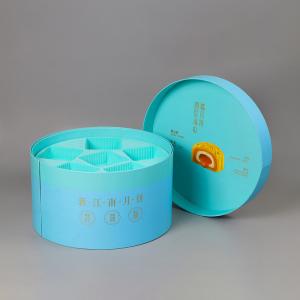 Wholesale Shaped moon cake packaging box heaven and earth cover multi-layer barreled boutique box Mid Autumn Festival gift box dev from china suppliers