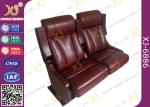 Soft Padded Push Back Theater Seating Chair For Commercial Cinema 2.3mm