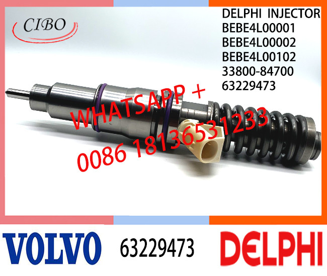 Fuel engine Diesel Injector 33800-84700 BEBE4L00001 BEBE4L00002 BEBE4L00102 63229473 E3.5 for HYUNDAI L ENGINE WITH EGR