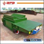 Metallurgy Plant Coil Transfer Cart , V Frame Motorised Rail Trolley Agricultura