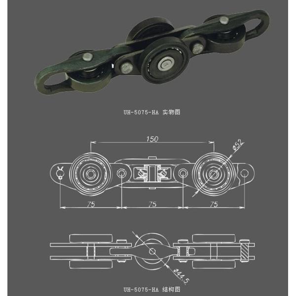 5 Tons 42mm Stainless Steel Conveyor Chain System For Workshops