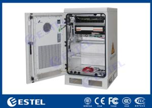 Wholesale Steel Outdoor Wall Mounted Cabinet Pole Mount Enclosure Equipemnt Battery Type With Heat Exchanger Cooling from china suppliers