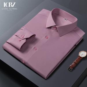 Wholesale Gender Men Three-proof Breathable Seamless Shirt Woven Non Iron Business Dress Shirts from china suppliers