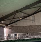 Industrial Metal Ceiling Fan Powerful 1500w Motor 14300m3/min Max Airflow