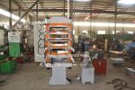 XLB-D550X550 EPDM Rubber Tiles Vulcanizing Press Customizable