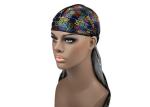 GG Rainbow Silk Silky Satin Designer Durag Supplier Bulk Wholesale