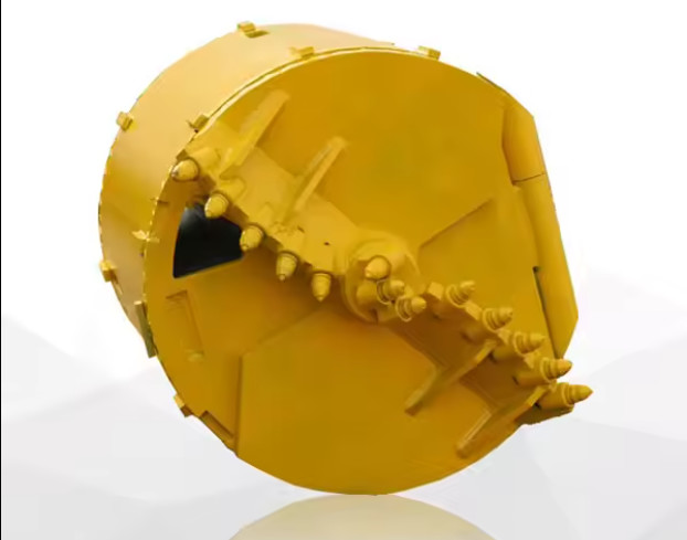 Drilling Bucket With Rock Drilling Teeth--Conical Straight