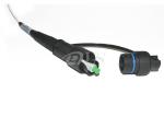 Fiber Optic Cable Assembly , Mini SC optic connector Waterproof Fiber Optic