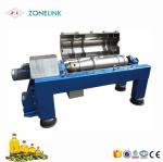 small cooking oil wastewater treatment food standard decanter centrifuge 3 phase