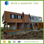 prefabricated steel structure shipping container offices complete