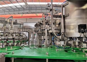 Wholesale 4000BPH Sparkling Water / Coke Cola Filling Machine Carbonated Beverage Glass Bottle Filler from china suppliers