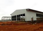 Light Weight Steel Frame Structure Hot Dip Galvanized Surface Treatment