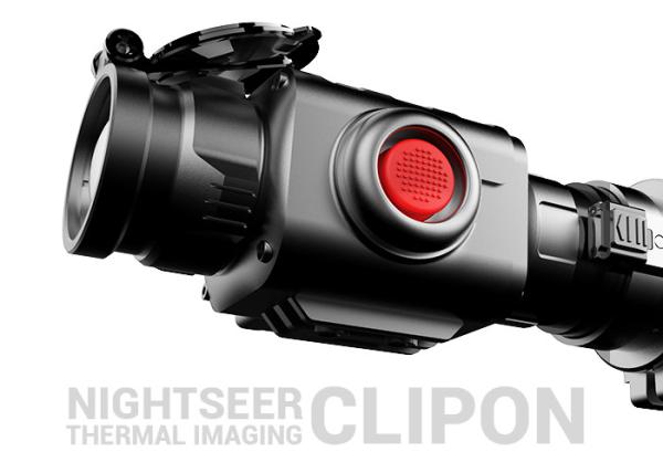 Waterproof 50mm Lens Thermal Clip On , Intelligent Coloration Thermal Imaging