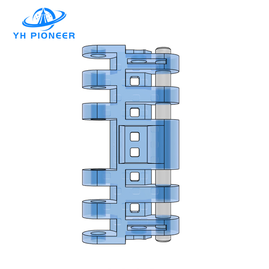 Durable POM Perforated Modular Belt with Friction for Long - Lasting and Low - Maintenance Conveying