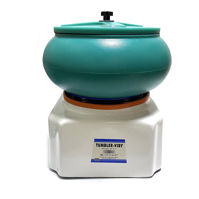 17''Vibration Polishing Machine Jewelry Tumbler Machine For Agate Jade Polishing 0